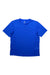 The Craft Sportswear Mens ADV Essence SS Tee is a bright blue, short-sleeve men's shirt with a crew neckline, minimal front branding, and moisture-wicking recycled polyester fabric, shown laid flat on a white background.