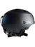 The Bern Macon 2.0 MIPS Snow Helmet in matte black features ventilation holes, adjustable straps, and a silver Bern logo on the side. It includes Multi-Directional Impact Protection System (MIPS) and is shown against a white background.