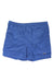 Men's ultralight swim shorts in lake blue, elastic waistband, logo patch