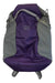 A gray and purple Mystery Ranch Superset 24 Backpack featuring the logo and SWEETPEA text on the front, displayed against a white background. This backpack includes side pockets, adjustable straps, and is perfect for hiking.