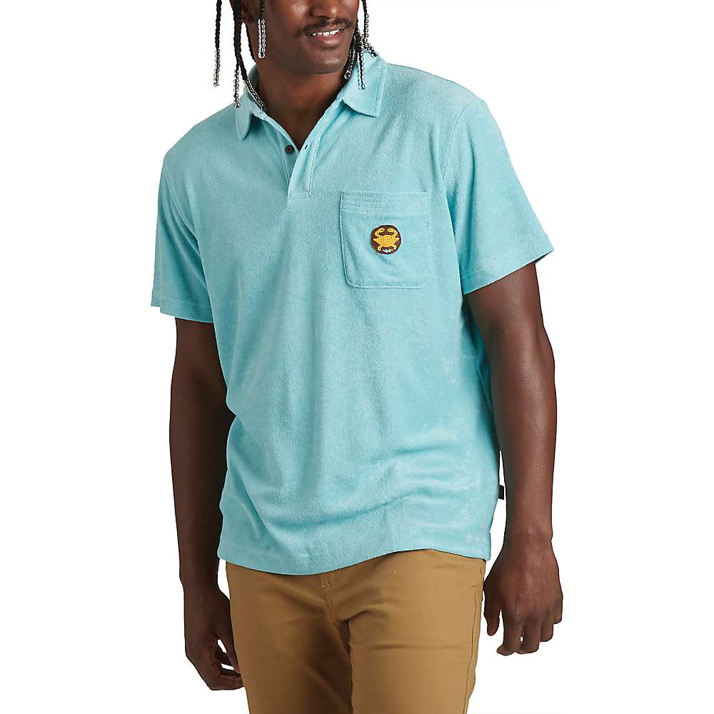 Howler Brothers Mens Plusherman Terry Polo Howler Brothers
