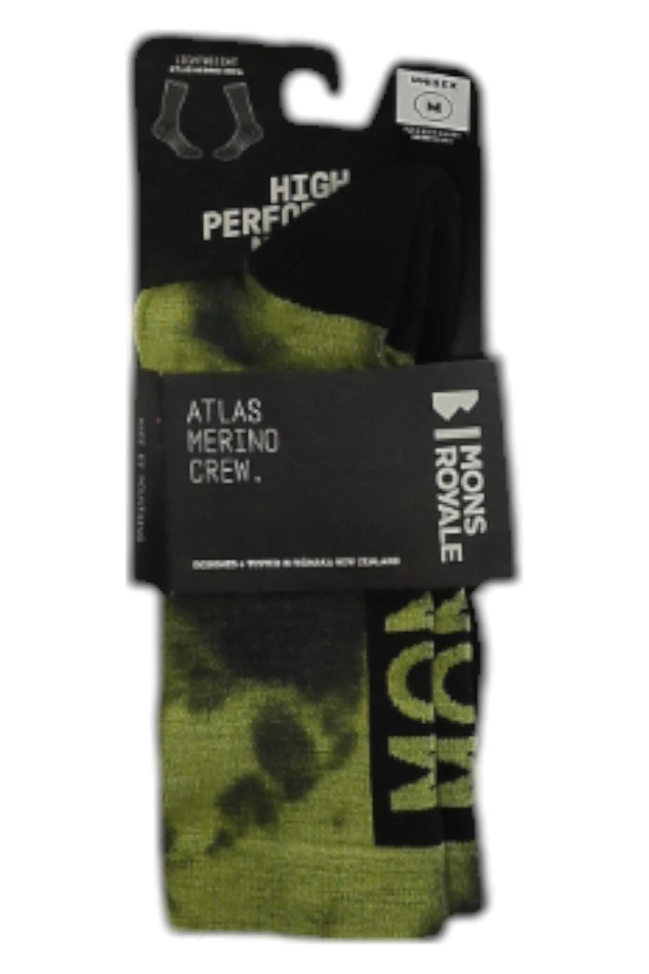 Mons Royale Unisex Atlas Crew Sock Mons Royale