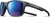 Julbo Cruiser Spectron 3 Kid's Sunglasses feature wide temples, reflective blue Spectron 3 lenses, a small blue side logo, and “SPECTRON” on the upper left lens. They provide 100% UV protection for young eyes.
