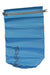 Blue roll-top dry sack with gray strap, buckles, and NRS logo