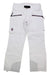 The Black Diamond Womens Recon Stretch Ski Pant is a durable, waterproof ski pant for backcountry skiing, with black zippered side pockets, a black belt, reinforced gray inner ankle patches, and a geometric logo on the left thigh.