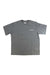 Women’s short-sleeve crew-neck tee in charcoal heather with small chest logo.