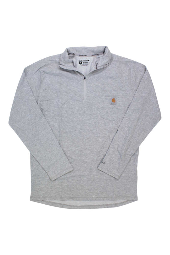 Carhartt Mens Force Relaxed-Fit Midweight LS 1/4 Zip Pocket T-Shirt Carhartt