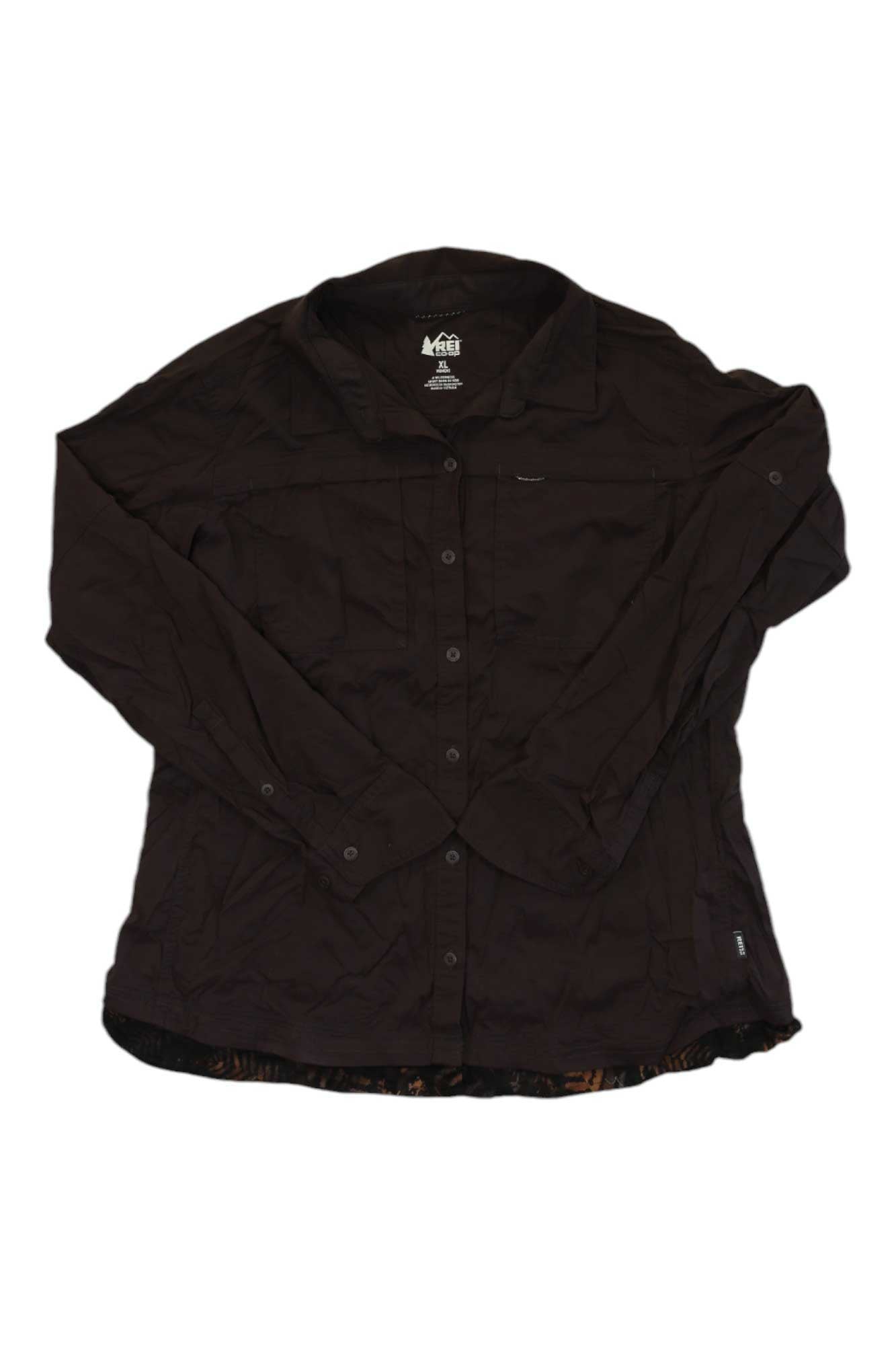 REI Womens Sahara Button-Up Long-Sleeve Shirt REI