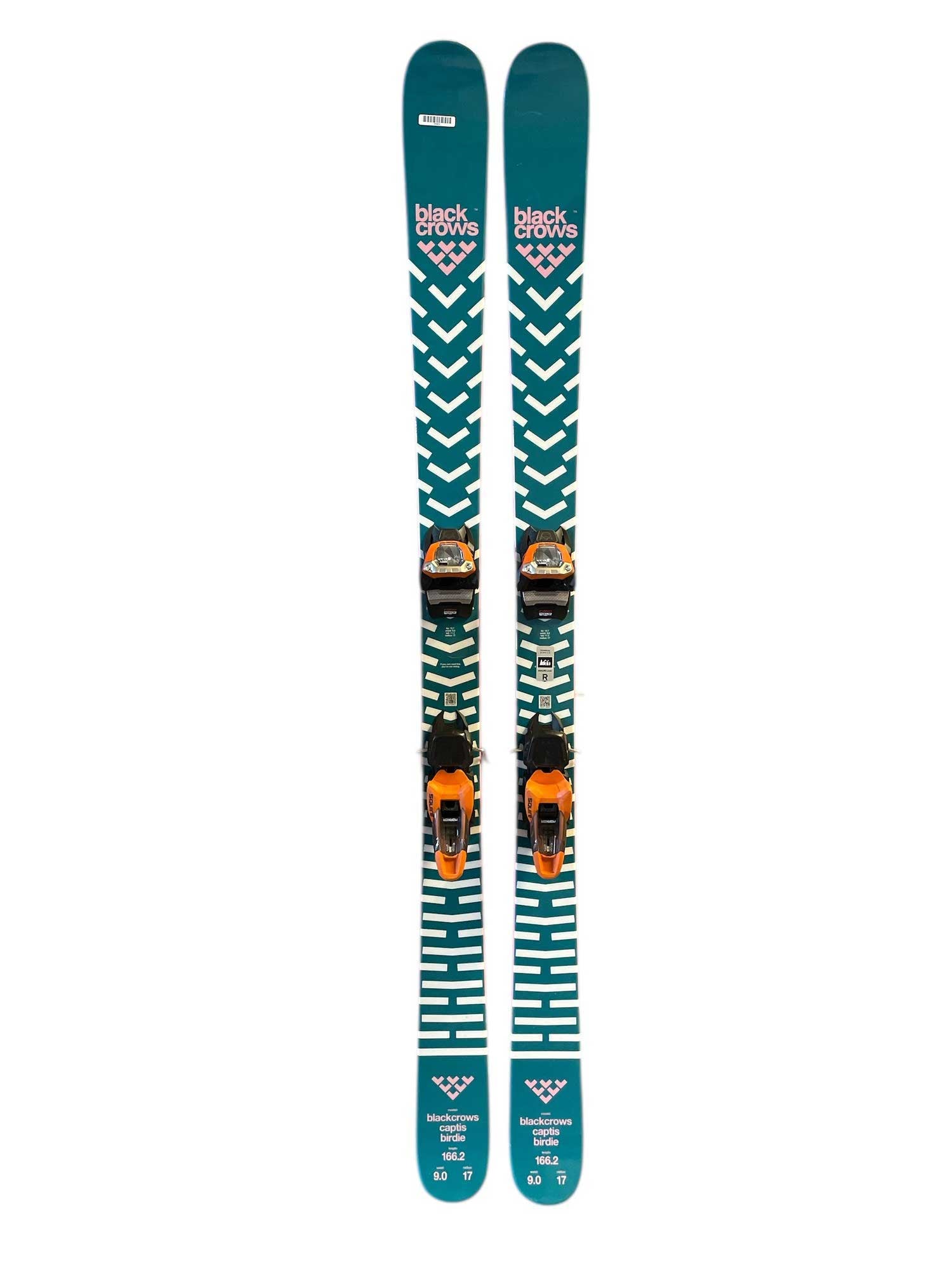 Black Crow Captis Birdie Skis w/ Marker Squire 11 Bindings - 2023 black crows