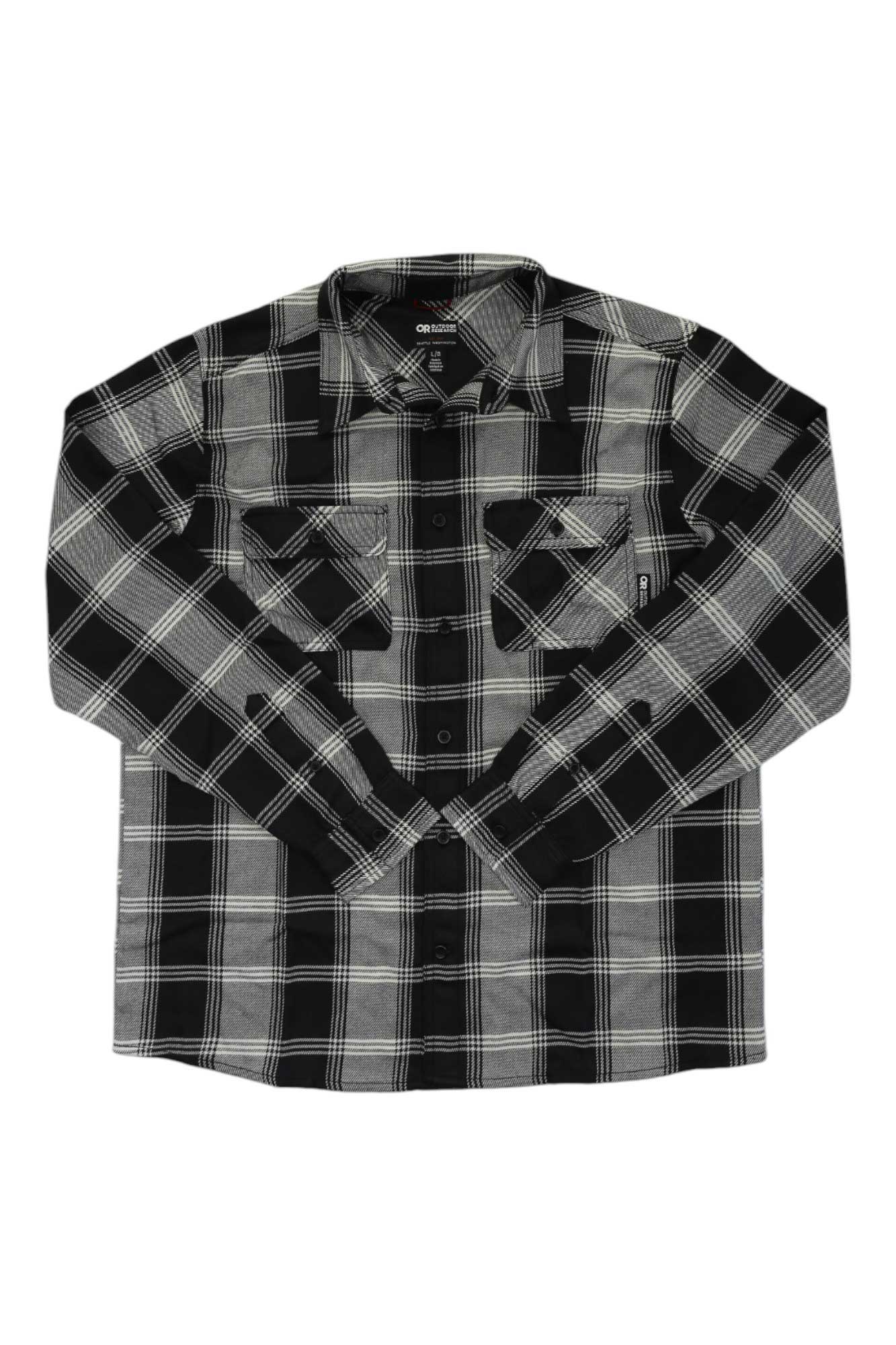 Outdoor Research Mens Feedback Flannel Twill Shirt Outdoor Research