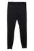 Women's performance tights, black, full-length with elastic waistband and side logo
