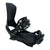 The YES Conda Snowboard Bindings, shown in black on a plain white background, offer adjustable straps, a responsive baseplate, and high back support to keep your boots securely attached to your snowboard.