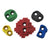 MiniTech screw-on foot holds, assorted colors with two mounting holes each