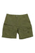 Mammut women's Zinal shorts, olive green, button front with side pockets