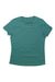 Teal women's short-sleeve running tee with crew neck