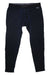 A pair of Carhartt Mens Base Force Midweight Classic Bottom black thermal underwear pants with blue stitching and elastic waistband, designed for moisture wicking, laid flat on a white background.