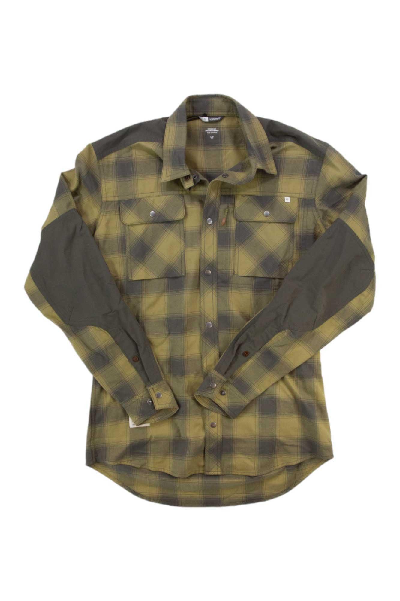Norrona Mens Svalbard Flannel Shirt Norrona