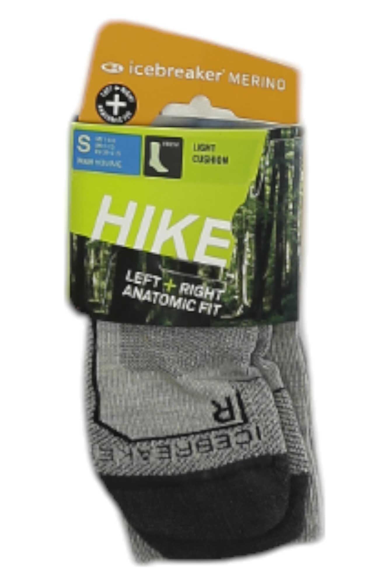 Icebreaker Mens Hike+ Light Crew Sock Icebreaker