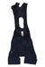 Men's cycling bib shorts with dark bib straps, open leg panel and small logo