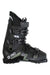 The Salomon S/Pro 90 Cs GW Mens Ski Boots in black feature four adjustable metal buckles, a CustomShell fit, top power strap, advanced GripWalk technology, and “S/PRO” and “90” in white with green accents on the side.
