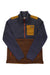 L.L.Bean Women's Fleece Sherpa Hybrid Color Block Sweater