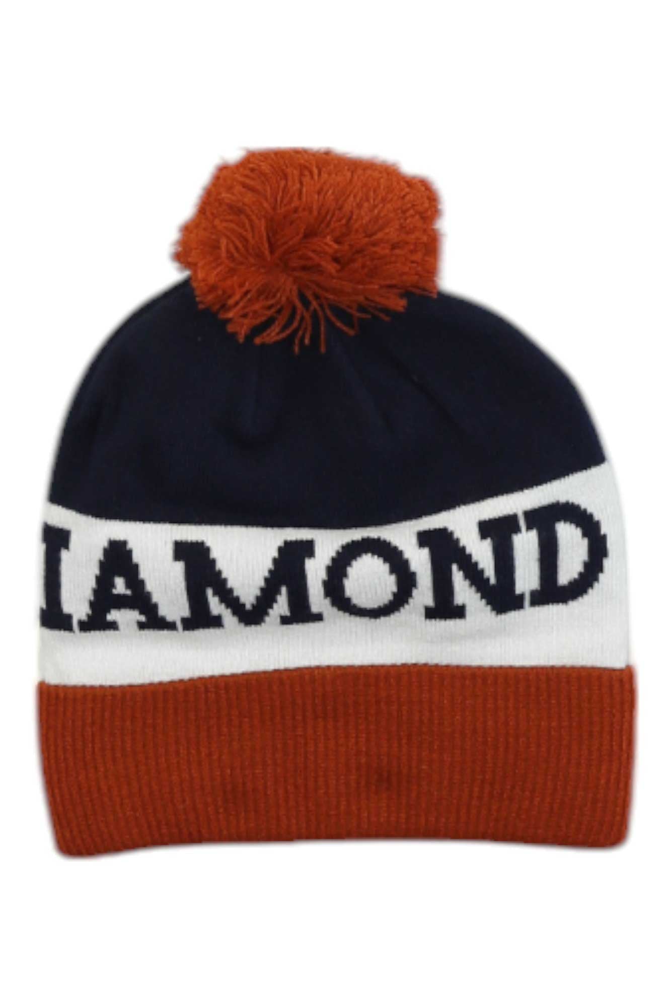 Black Diamond Tom Pom Beanie Black Diamond