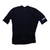 Men's navy cycling jersey, full-zip front, short sleeves with Rapha logo patch.