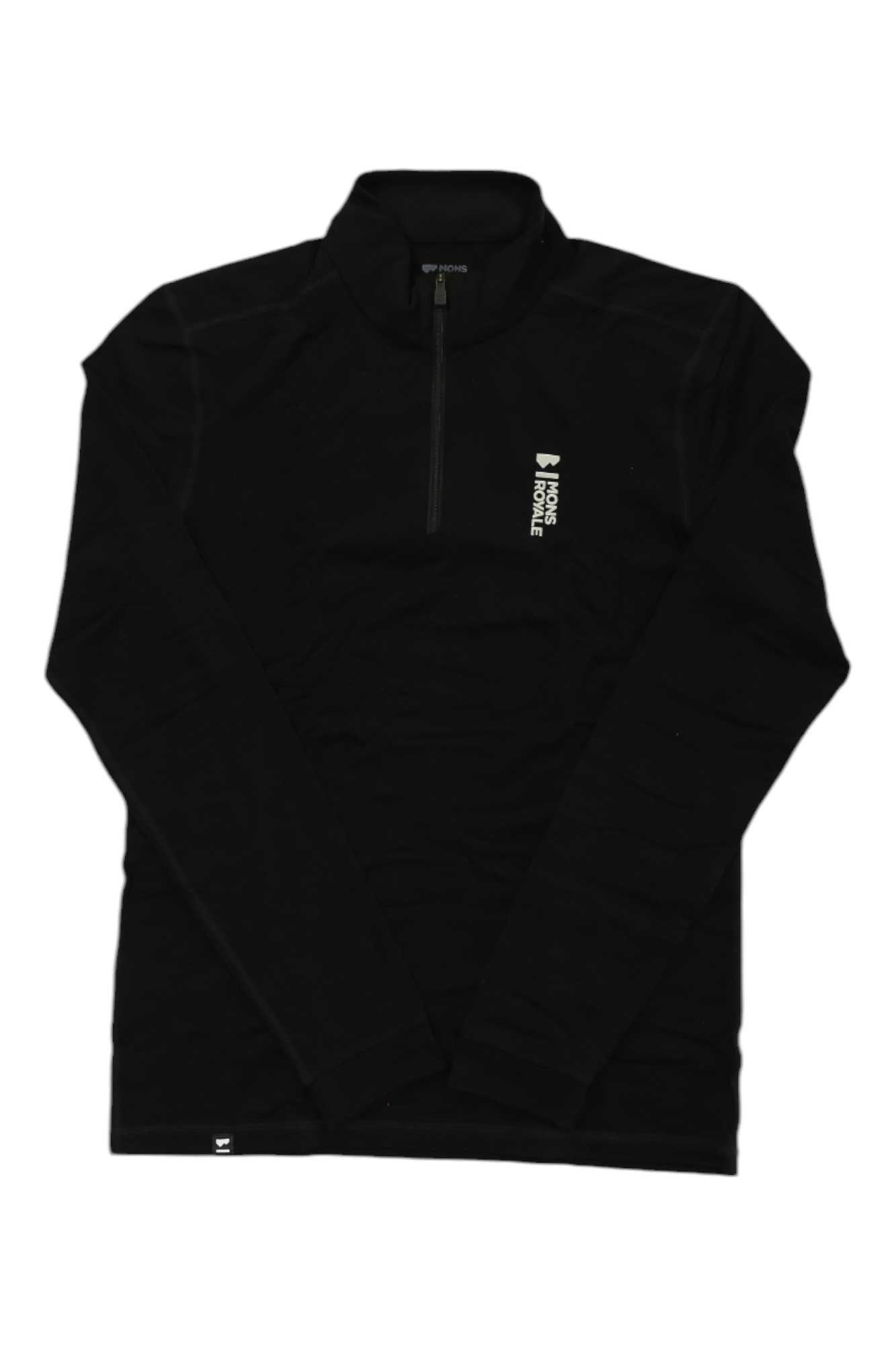 Mons Royale Mens Cascade 1/4 Zip Top Mons Royale