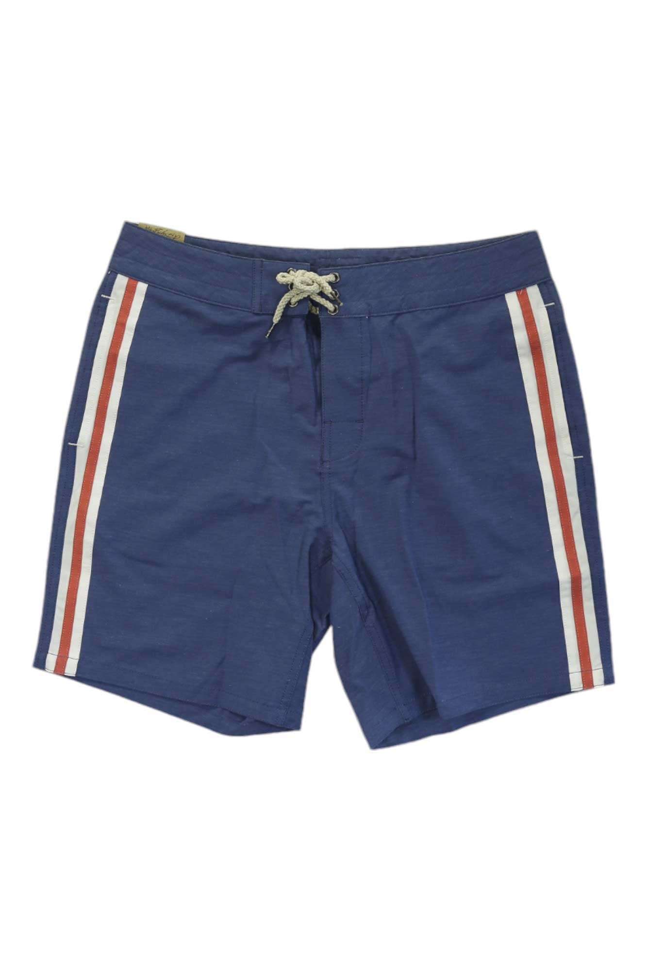 Faherty Men's Retro Surf Stripe Boardshort Faherty