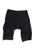 Men's 3/4 insulated pants, black quilted design with elastic waist and front button