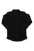 A black, long-sleeve zip-up Rapha Long Sleeve Classic Jersey II with a high collar is laid flat on a white background.