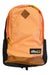 Salmon Mountainsmith Trippin Pack backpack with front logo patch, zip pocket, brown base