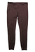 Women's performance tights, deep grape purple, full-length with elastic waistband