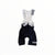 The Rapha Mens Pro Team Bib Shorts II - Regular, with race-grade chamois and RAPHA branding on the legs, shown against a plain white background.