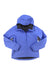 The Marmot Womens PreCip Eco Pro Jacket is a light purple hooded rain jacket with long sleeves, a front zipper, and the Marmot logo on the chest, shown on a white background.