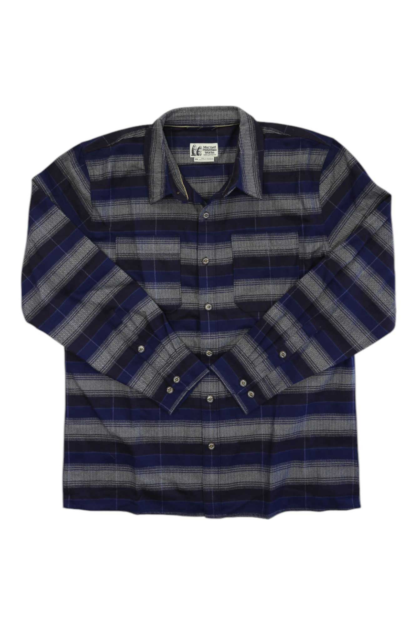 Mens Ridgefield Heavyweight Flannel Overshirt Marmot