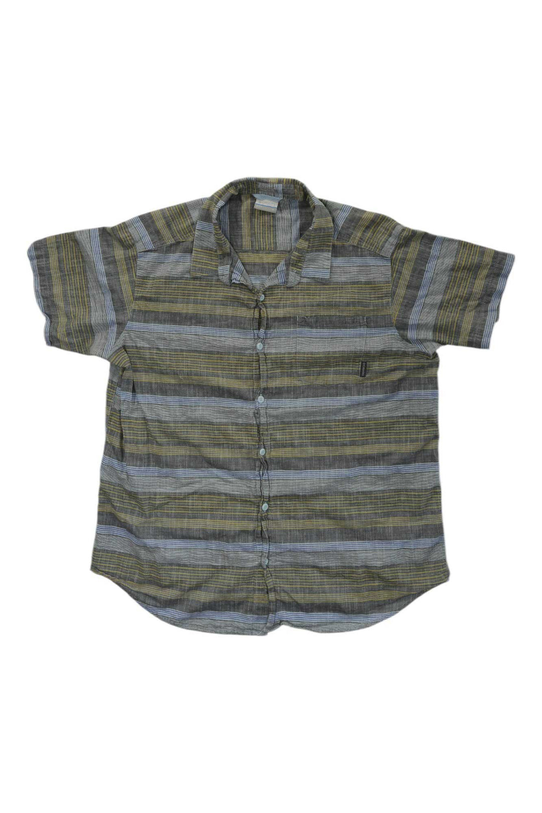 Mens Under Exposure Yarn-Dye Short Sleeve Shirt Columbia