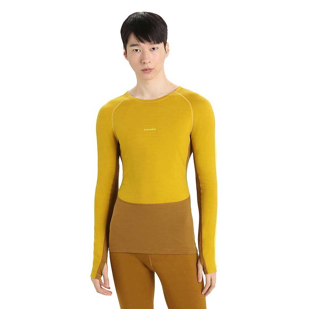 Icebreaker Mens 200 Zoneknit LS Crewe Icebreaker