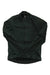 The Rapha Mens Core Winter Jacket is a long-sleeved, dark green insulated cycling jacket with a full front zipper and a small embroidered left-chest logo, shown against a white background and ideal for cold weather.