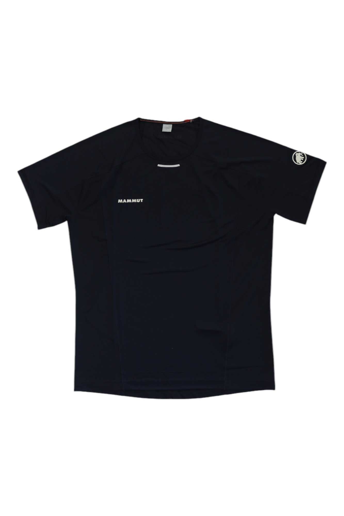Men's Mammut Aenergy FL performance T-shirt, black, short sleeves