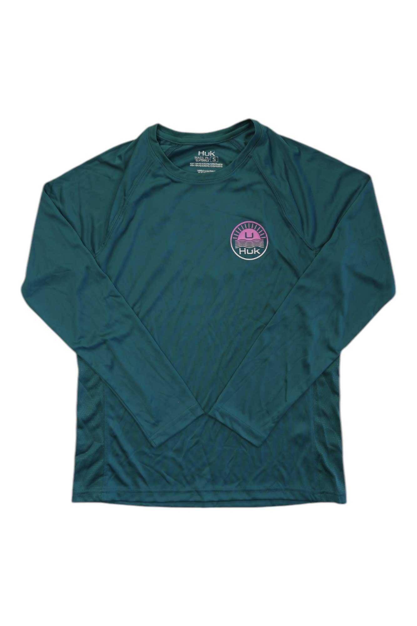 Huk Womens Sunwaves Pursuit LS Top Huk