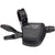 microSHIFT 9-speed right trigger shifter, dark finish with ergonomic lever.