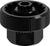 The Lezyne CNC Alloy BB Tool is a black, metal Shimano-compatible bottom bracket tool with 16 splines, knurled grip, and LEZYNE CNC Ø39mm 16 SPLINE AL7075 T6 text—ideal for installing or removing bike components.