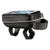 The Lezyne Smart Phone Energy Caddy is a black top tube cycling bag with secure straps, a zippered compartment, and a transparent touchscreen-compatible pocket to display your smartphone—ideal as your on-the-go energy caddy.