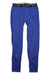 The Helly Hansen Mens Lifa Active Pant is a blue base layer with an elastic waistband, featuring the Helly Hansen logo and HH branding. It’s designed for moisture wicking and is ideal as alpine or mountaineering pants.