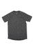The Under Armour Mens UA Tech 2.0 SS Tee is a short-sleeve, dark gray athletic shirt with a subtle heathered pattern, crew neck, raglan sleeves, moisture-wicking fabric, and a small logo on the left chest.