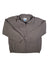 The Men's Softshell Jacket in gray by Columbia features a zip front, long sleeves, zippered pockets, and a stand-up collar. It is displayed flat on a white background.