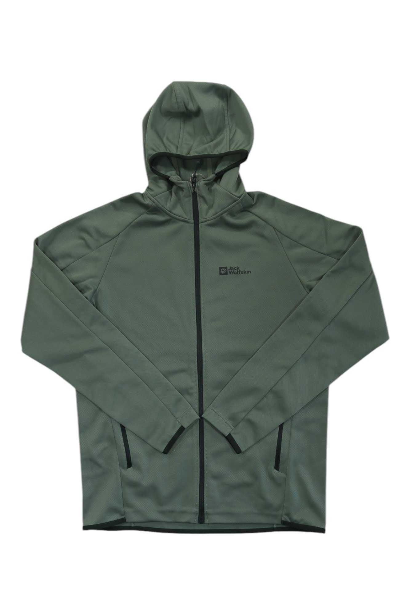 Jack Wolfskin Mens Alpgrat Full Zip Hooded Jacket Jack Wolfskin