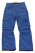 The Ravish Insulated Pants are bright blue Boulder Gear girls' ski pants featuring multiple zippered and flap pockets, reinforced knees, button and zipper closure, and a waterproof, insulated material for snowboarding.