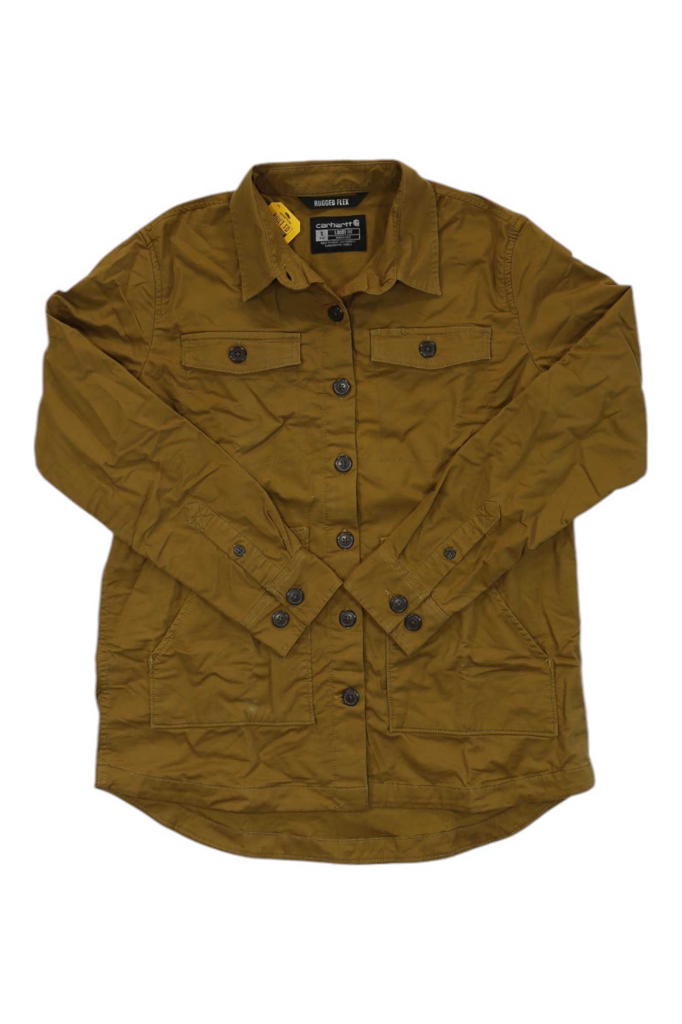 Carhartt Womens Relaxed Fit Twill Lined Overshirt Carhartt